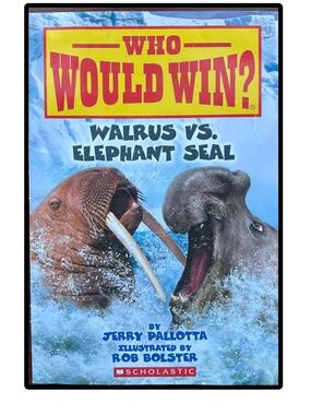 BUNDLE & SAVE 🐻Who Would Win?' Walrus vs Elephant Seal Softcover